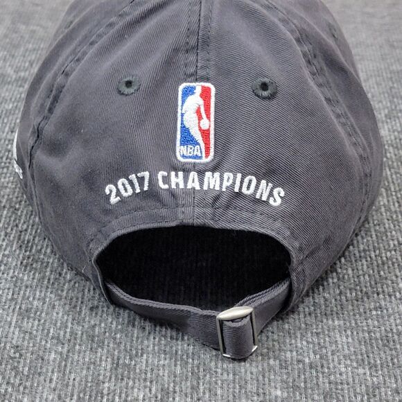 Golden State Warriors Hat Mens Gray 2017 5X NBA Basketball Champions Adidas Cap - Picture 6 of 12